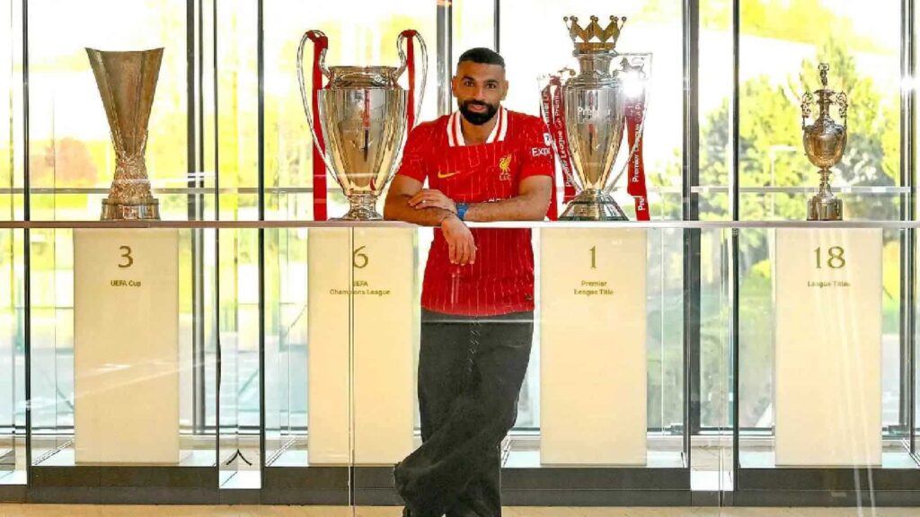 كورة استريم |ردود أفعال لاعبي ليفربول بعد مركز محمد صلاح الرابع في الكرة الذهبية 2025