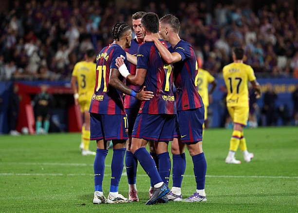 كورة استريم |برشلونة يفوز علي خيتافي بثلاثية رائعة في لقاء مميز بالدوري الإسباني
