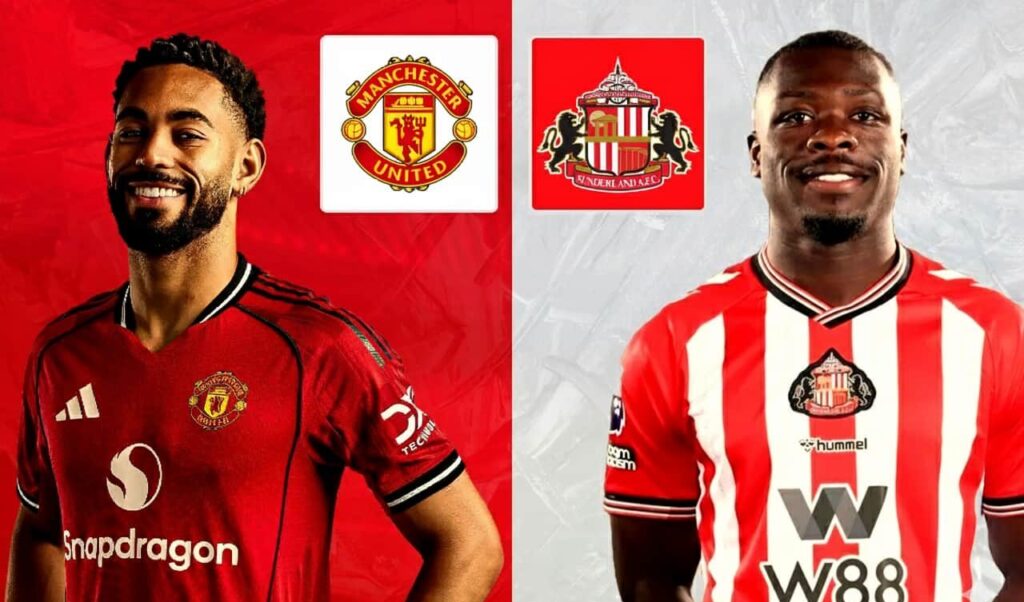 كورة استريم |تقديم مباراة مانشستر يونايتد وسندرلاند في الدوري الإنجليزي 2025/2026