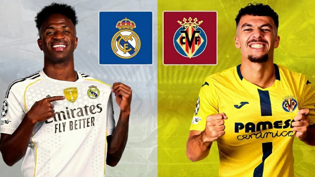 كورة استريم |تقديم مباراة ريال مدريد وفياريال في الدوري الإسباني 2025/2026
