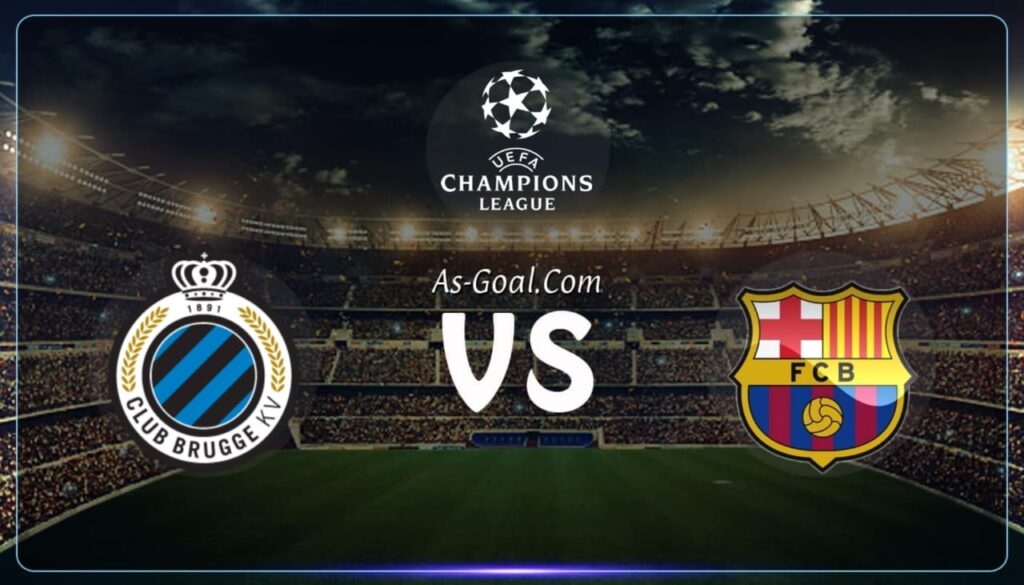 كورة استريم |التشكيلة الرسمية لـ برشلونة لمواجهة كلوب بروج في دوري أبطال أوروبا