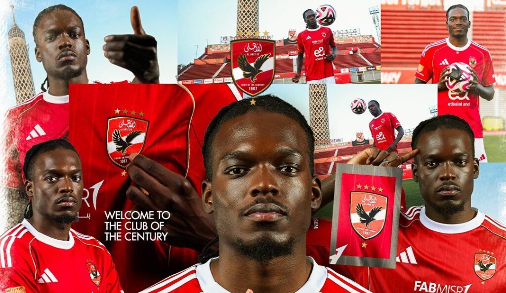 كورة استريم |رسمياً.. الأهلي يرمم خط هجومه بالتعاقد مع الدبابة الأنجولية “يلسين كامويش”