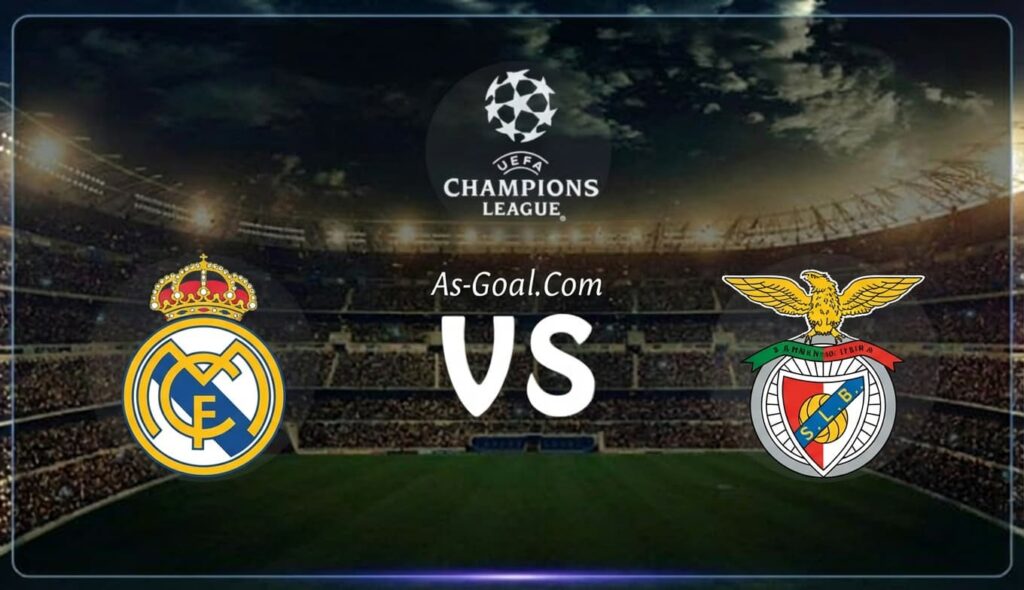 كورة استريم |التشكيلة الرسمية لـ ريال مدريد لمواجهة بنفيكا في دوري أبطال أوروبا