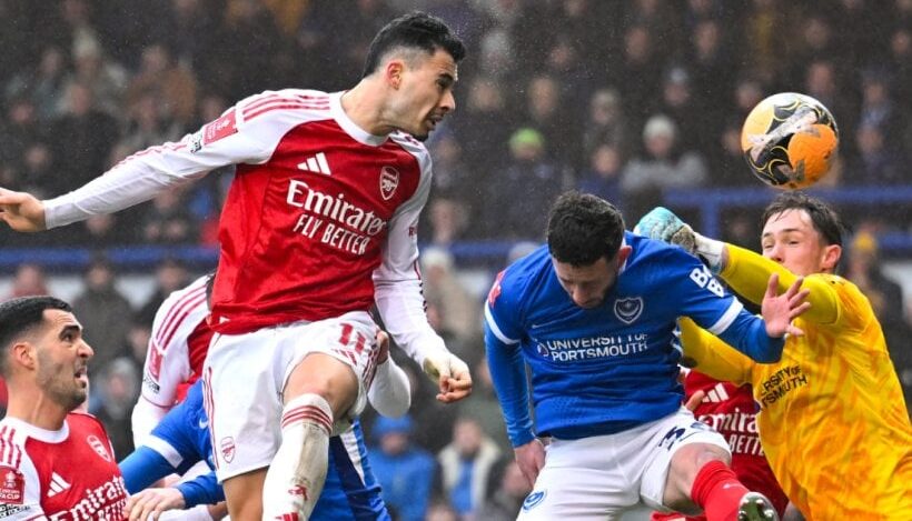 كورة استريم |آرسنال يكتسح بورتسموث برباعية ويحجز مقعداً في دور الـ32 لكأس الاتحاد الإنجليزي