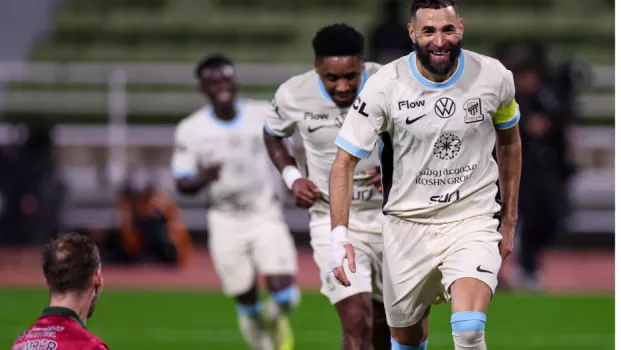 كورة استريم |هاتريك بنزيما يقود الاتحاد لاكتساح الخلود برباعية نظيفة في دوري روشن