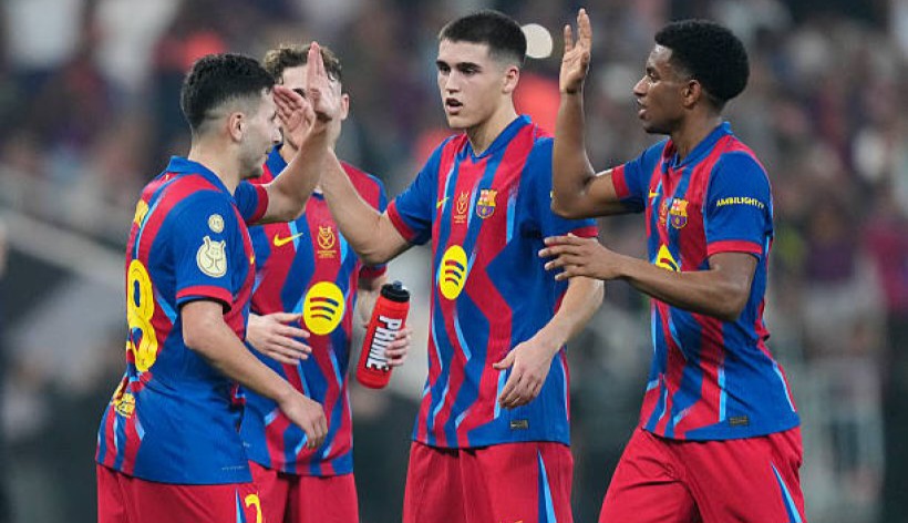 كورة استريم |برشلونة يقسو على أتلتيك بلباو بـ 5 أهداف نظيفة ويحجز مقعده في نهائي السوبر الإسباني