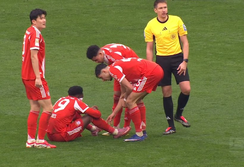 كورة استريم |إصابة ديفيز تضرب بايرن ميونيخ خلال مواجهة فرانكفورت