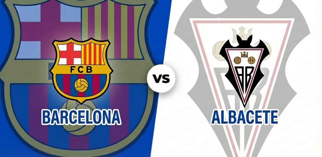 كورة استريم |تقديم مباراة برشلونة وألباسيتي في ربع نهائي كأس ملك إسبانيا 2025/2026