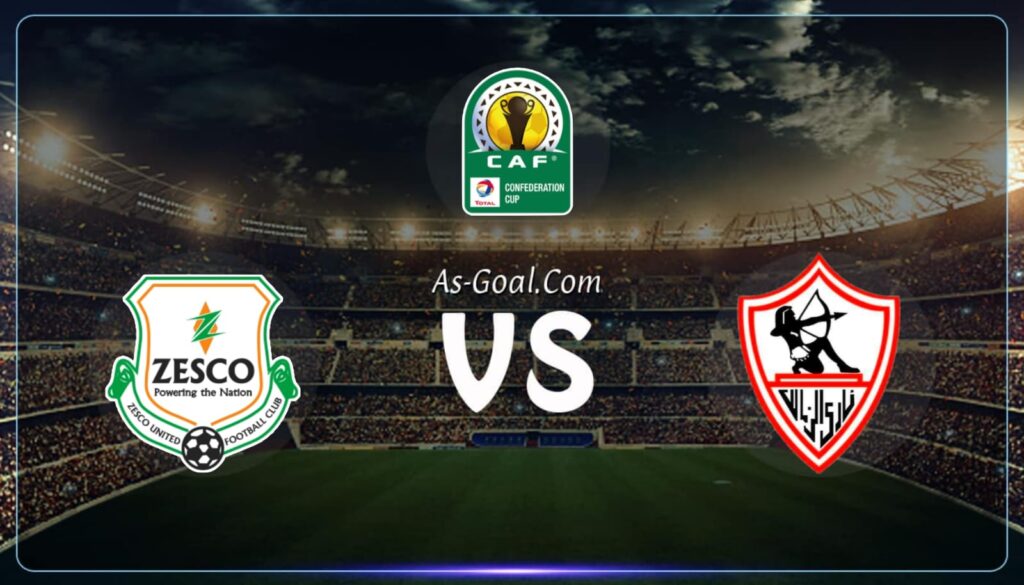 كورة استريم |التشكيلة الرسمية لـ الزمالك لمواجهة زيسكو يونايتد في كأس الكونفيدرالية الإفريقية
