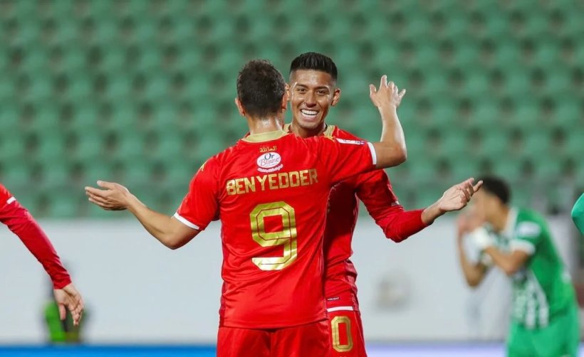 كورة استريم |الوداد يكتسح أولمبيك دشيرة بخمسة أهداف ليتصدر الترتيب