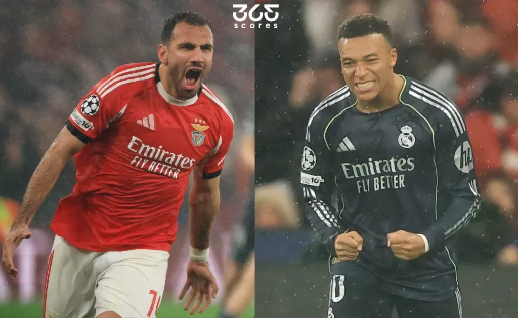 كورة استريم |انتقام وترسيخ عقدة.. 6 معلومات عن مباراة ريال مدريد وبنفيكا في ملحق دوري أبطال أوروبا 2026